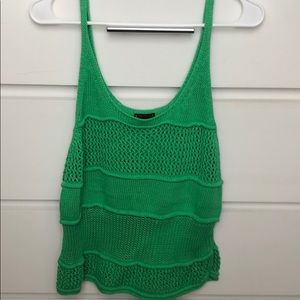 Express knit/crochet tank top.